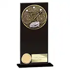 Ikon Hero Black Glass Cycling Award 180mm