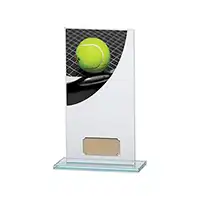 Tennis Colour-Curve Jade Crystal Award 180mm