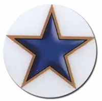 Blue Star Centre 25mm
