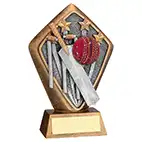Mini Diamond Cricket Trophy 133mm Mini Diamond Cricket Trophy 133mm