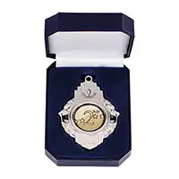 Vitoria Medal In Box Silver 90mm