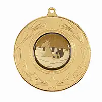 Star Burst Medal Series Gold 50mm