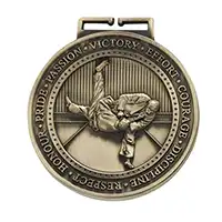 Olympia Gold Judo Medal 70mm