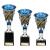 Blue & Silver Cobra Star Clay Pigeon Shooting Cup 210mm - view 2