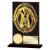 Maverick Fusion Black Glass Martial Arts Award 125mm - view 1