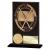 Maverick Hero Black Glass Hockey Award 125mm - view 1