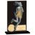 Euphoria Hero Black Glass Netball Award 125mm - view 1