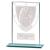 Millenium Glass Martial Arts Award 125mm - view 1