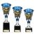 Blue & Silver Cobra Star Boxing Cup 255mm - view 2