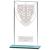 160mm Millenium Glass Dominoes Award - view 1