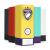 Yellow Icon Geo Rugby Trophy 17cm - view 2