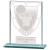 Millenium Glass Netball Award 110mm - view 1