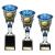 Blue & Silver Cobra Star Basketball Cup 230mm - view 2