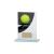 Tennis Colour-Curve Jade Crystal Award 140mm - view 1