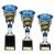 Blue & Silver Cobra Star Rugby Cup 255mm - view 2