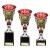 Red & Silver Cobra Star Lawn Bowls Cup 210mm - view 2