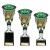 Green & Silver Cobra Star Netball Cup 255mm - view 2