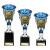 Blue & Silver Cobra Star Lawn Bowls Cup 210mm - view 2