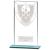 160mm Millenium Glass Ten Pin Award - view 1