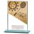 125mm Mustang Glass Badminton Award - view 1