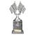 Velocity Chequered Flags Motorsport Trophy 220mm - view 1