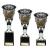 Black & Silver Cobra Star Ice Hockey Cup 250mm - view 2