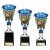 Blue & Silver Cobra Star Tennis Cup 255mm - view 2