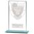 Millenium Glass Netball Award 140mm - view 1