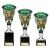 Green & Silver Cobra Star Martial Arts Cup 210mm - view 2