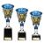 Blue & Silver Cobra Star Martial Arts Cup 255mm - view 2