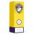 Yellow Icon Geo Rugby Trophy 17cm - view 1