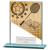 110mm Mustang Glass Badminton Award - view 1