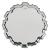 8in Hallmarked Sterling Silver Chippendale Tray - view 1