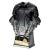 Black Invincible Rugby Trophy 160mm - view 1