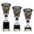 Black & Silver Cobra Star Badminton Cup 255mm - view 2