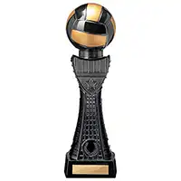 275mm Black Viper Tower Netball Trophy