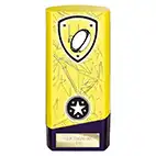 Yellow Prime Rugby Trophy 160mm