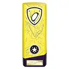 Yellow Prime Rugby Trophy 190mm