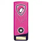 Pink Prime Rugby Trophy 190mm