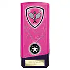 Pink Prime Tennis Trophy 160mm