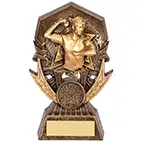 Allstar Cricket Bowler Trophy 145mm