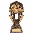 Allstar Pool Snooker Male Trophy 185mm
