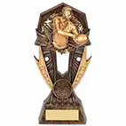 Allstar Rugby Male Trophy 180mm