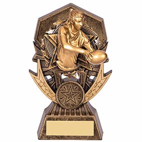 Allstar Rugby Female Trophy 145mm