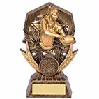 Allstar Rugby Female Trophy 145mm