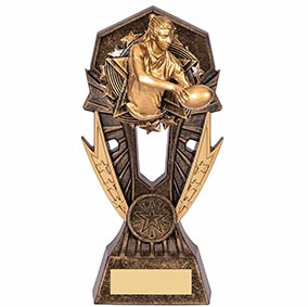 Allstar Rugby Female Trophy 180mm