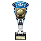 Blue & Silver Cobra Star Basketball Cup 210mm