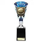 Blue & Silver Cobra Star Basketball Cup 255mm