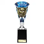 Blue & Silver Cobra Star Boxing Cup 255mm