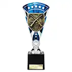 Blue & Silver Cobra Star Clay Pigeon Shooting Cup 230mm